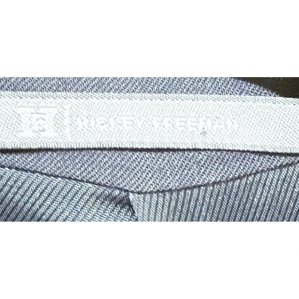 Hickey Freeman Blue  Wool USA Made Mens Blazer‎ Suit Jacket Sport Coat 46R EUC